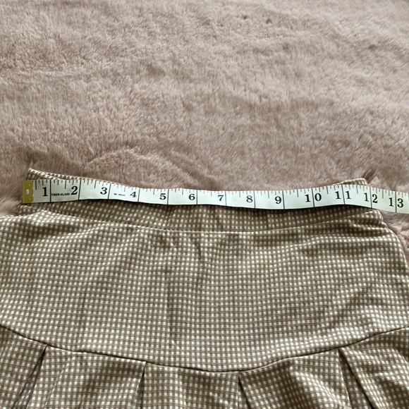 URBAN ROMANTICS CHECKED JUNIORS PLEATED SKIRT SIZE XS - Picture 6 of 6